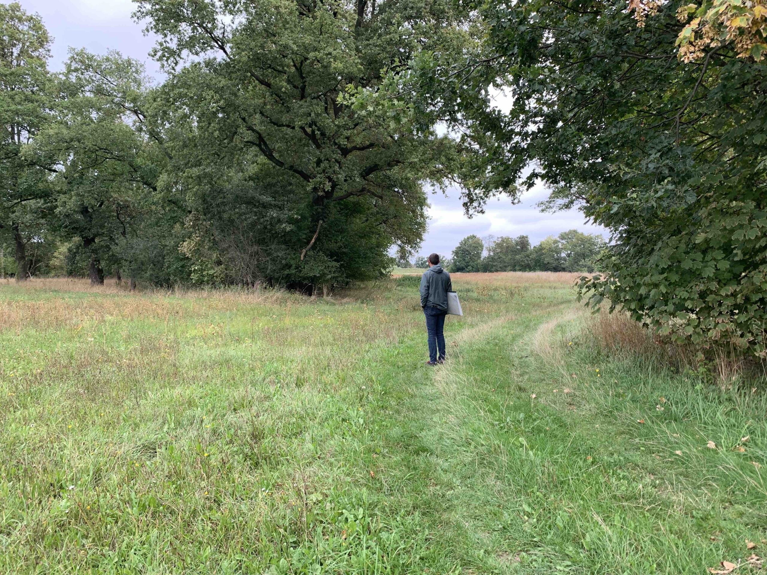 Wandern und Zeichnen in der Provinz